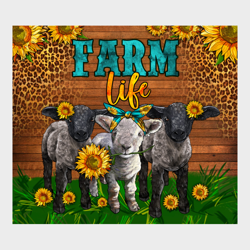 Western Baby Sheeps Farm Life Garden Urban Hoodie by LillyAllenDesigns | Teevron