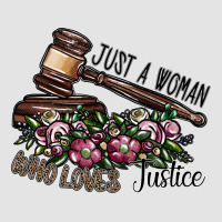 Just A Woman Who Loves Justice Premium Sweatshirt | Teevron