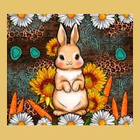 Rabbit Daisy Sunflower Leopard 20oz Tumbler Premium Sweatshirt | Teevron