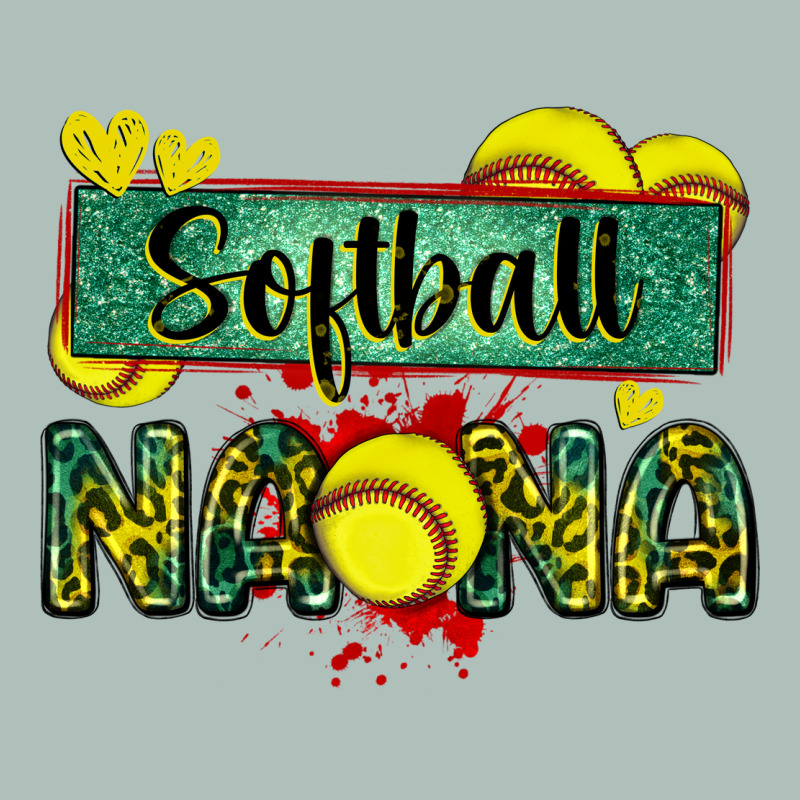 Softball Nana With Leopard Heavyweight Hoodie by Zillion Design Studio | Teevron