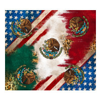 American with mexican flag | Teevron