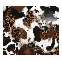 cowhide and leopard pattern | Teevron