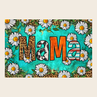 Western Daisy Mama Skinny Metal Can Holder Premium Sweatshirt | Teevron
