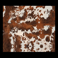 Brown Cowhide Long Sleeve Tee | Teevron