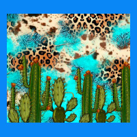 Cactus Turquoise Leopard Cowhide Tumbler Rana Zipper Hoodie | Teevron