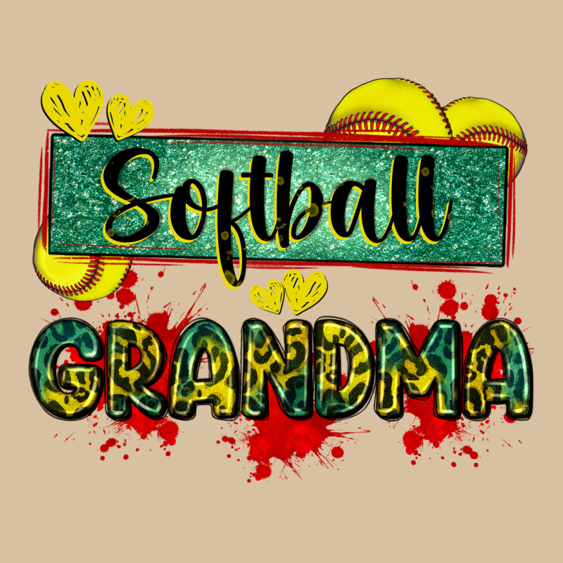 Softball Grandma With Leopard Heavyweight Hoodie by Zillion Design Studio | Teevron