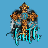 Faith Western Turquoise Premium Hoodie | Teevron