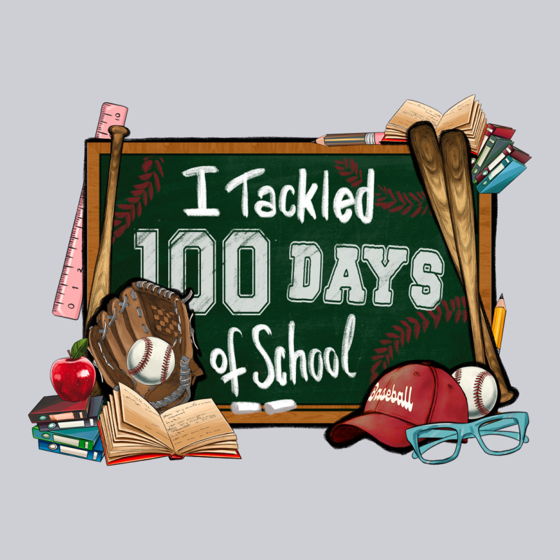 I Tacked 100 Days School Baseball Urban Hoodie by NancyCooperArtShop | Teevron