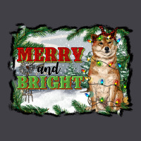 Merry And Bright Shiba Inu Heavyweight Hoodie | Teevron