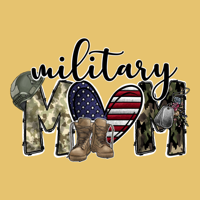 Military Mom Premium Sweatshirt by SublimationCraftShop | Teevron