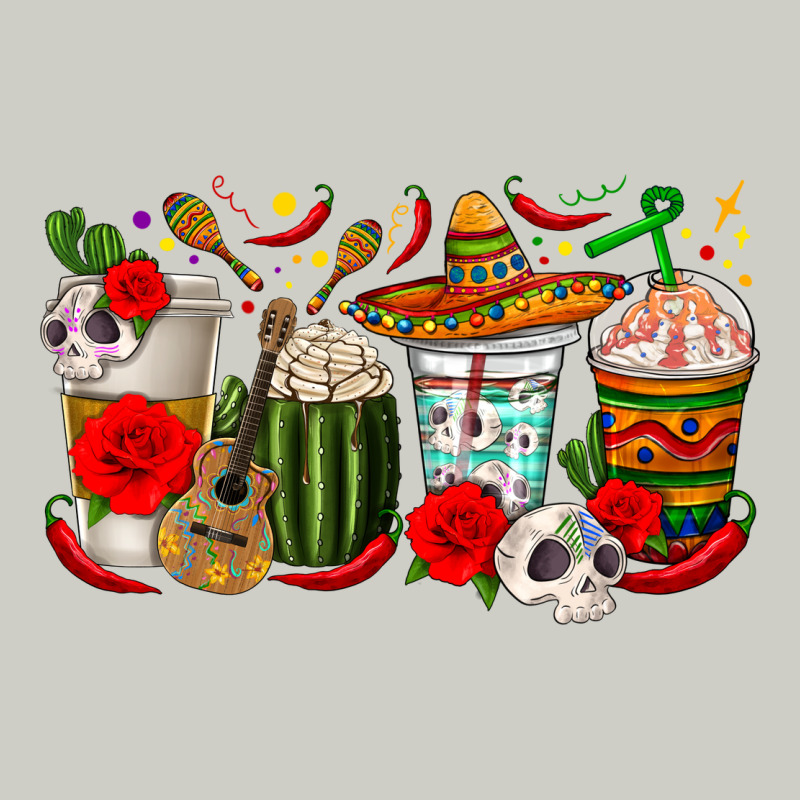Hispanic Heritage Month Coffee Cups Heavyweight Hoodie by texasbilliewilder | Teevron