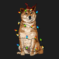 Christmas Lights Shiba Inu Heavyweight Hoodie | Teevron