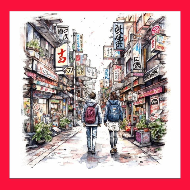 Japan Street Classic Tee by Unal Design | Teevron