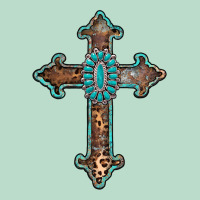 Turquoise Cross Premium Hoodie | Teevron