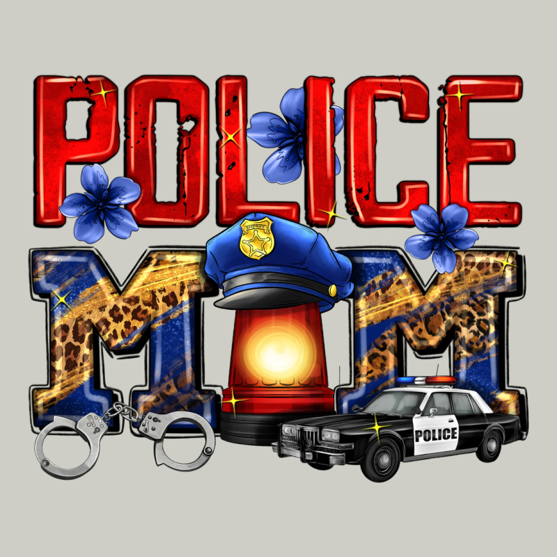 Police Mom Heavyweight Hoodie by Zillion Design Studio | Teevron