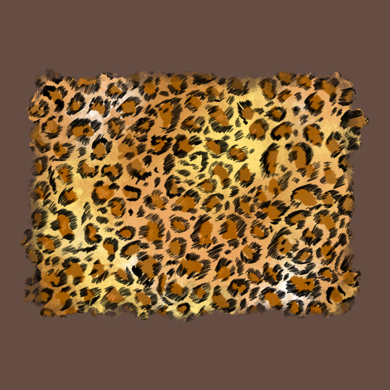Handdrawn Leopard Pattern Yellow Long Sleeve Tee by BarkalooDesign | Teevron