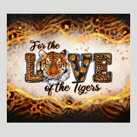 Love Of The Tigers Zipper Hoodie | Teevron