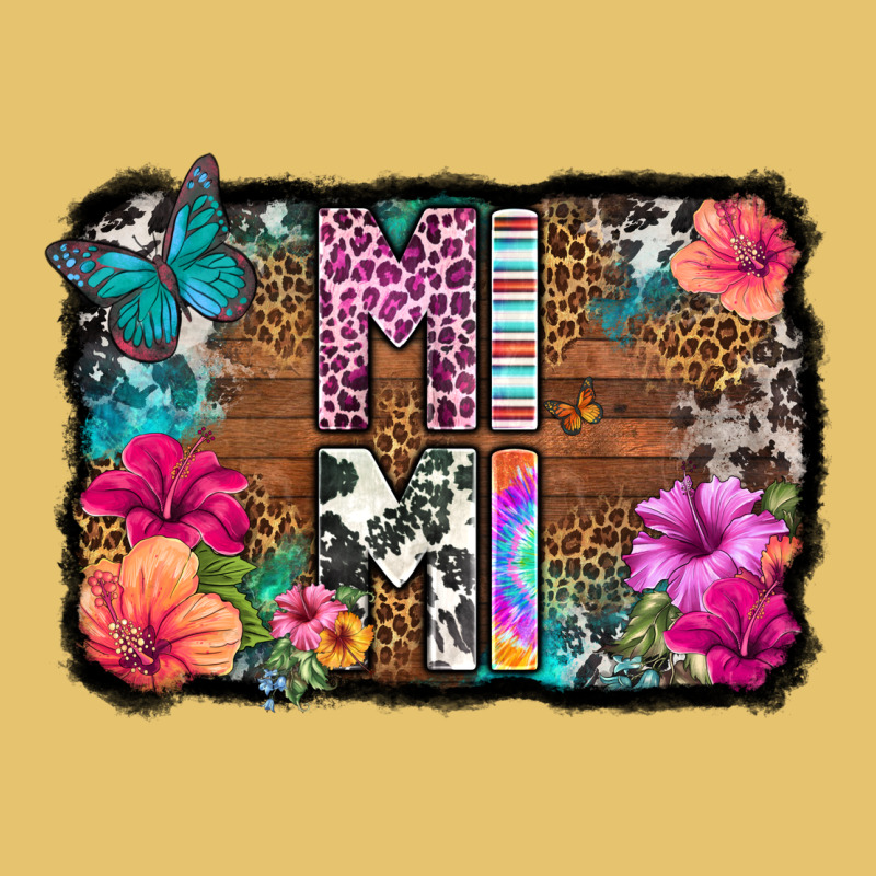 Mimi Floral Background Premium Sweatshirt by HRA Design Shop | Teevron
