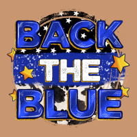 Back The Blue Heavyweight Hoodie | Teevron