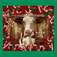 Christmas Heifer With Candy Canes Urban Hoodie | Teevron