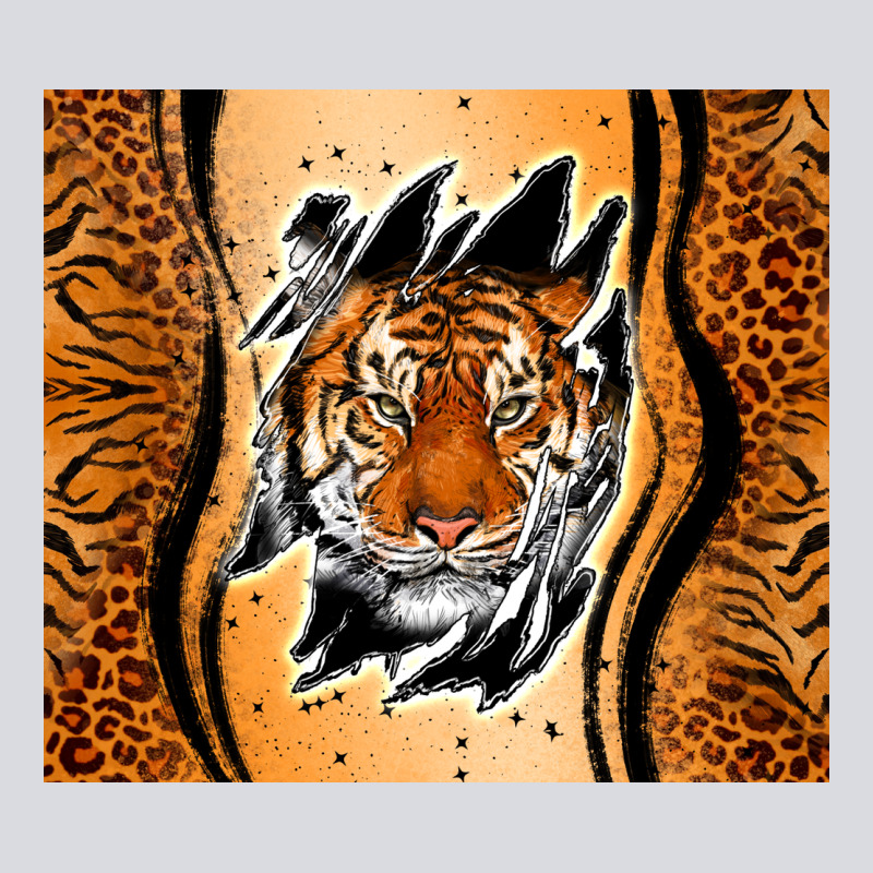 Tiger Scratch Mark Zipper Hoodie by RanaPortraitStore | Teevron