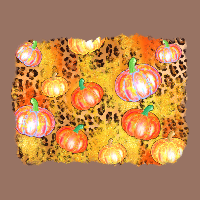 Fall Pumpkin Background Premium Hoodie by AdoDesignShop | Teevron