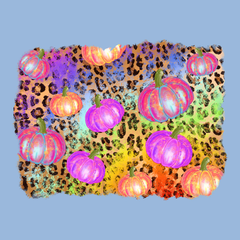 Colourful Pumpkin Background Premium Hoodie by AdoDesignShop | Teevron