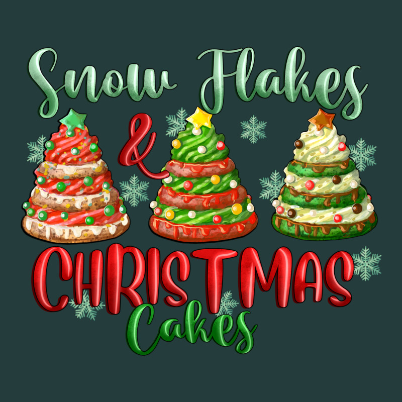 Snow Flakes And Christmas Cakes Classic Tee by FaDigitalArtStudio | Teevron