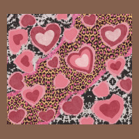 Valentines Day Hearts With Leopard And Cowhide Zipper Hoodie | Teevron