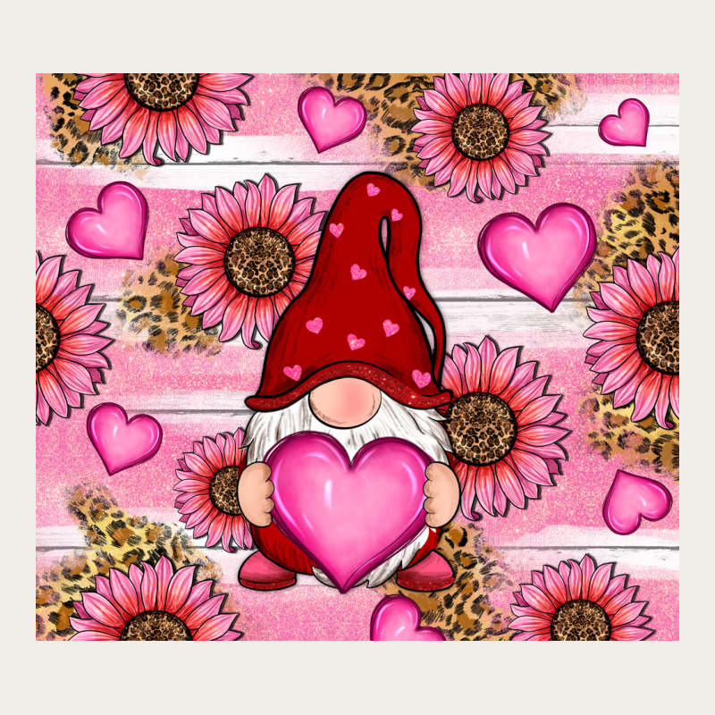 Valentines Day Gnomes Zipper Hoodie by RanaPortraitStore | Teevron