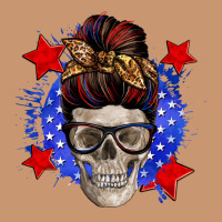 American Mom Skull Heavyweight Hoodie | Teevron