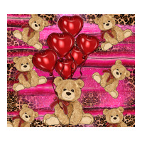 valentines day teddy bear tumbler | Teevron