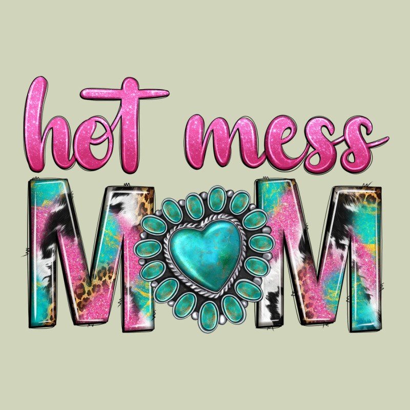 Hot Mess Mom Heavyweight Hoodie by texasbilliewilder | Teevron
