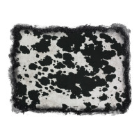 Cowhide Background Premium Hoodie | Teevron