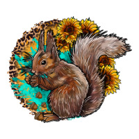 western squirrel with sunflowers | Teevron