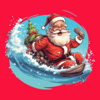 Surf Happy Santa Classic Tee | Teevron