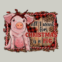 All I Want For Christmas Is A Pig Sitting Pig Heavyweight Hoodie | Teevron
