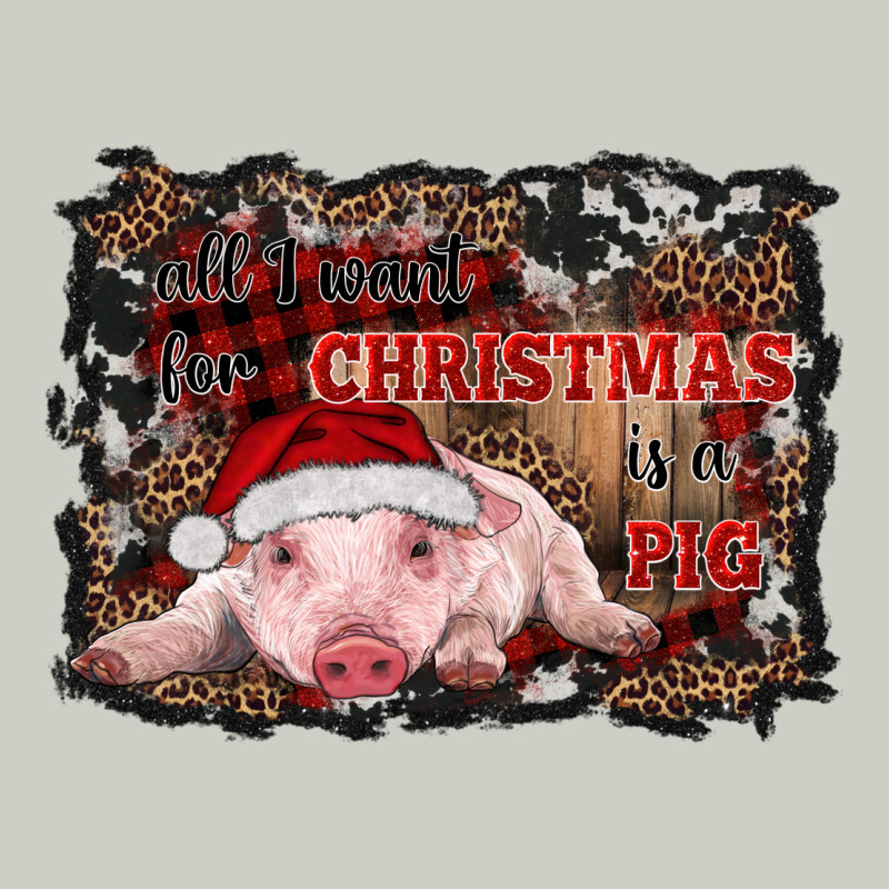 All I Want For Christmas Is A Pig Baby Heavyweight Hoodie by RanaPortraitStore | Teevron