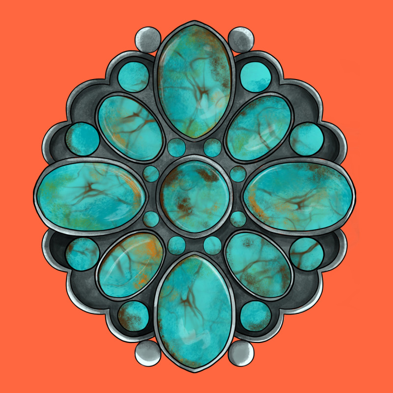 Turquoise Gemstone Premium Hoodie by Artiststas | Teevron
