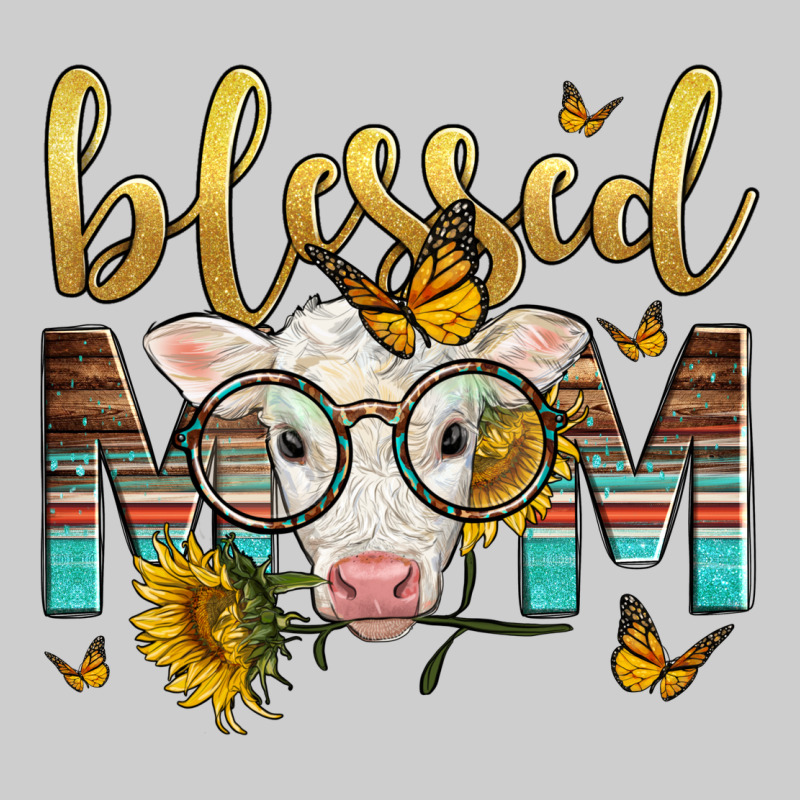 Western Blessed Mom Baby Calf Premium Tee by LillyAllenDesigns | Teevron