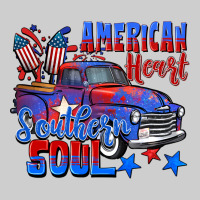 American Heart Southern Soul Truck 4th Of July Premium Sweatshirt | Teevron