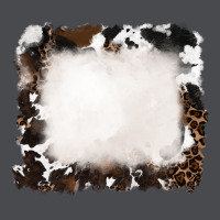 Cowhide And Leopard Background Zipper Hoodie | Teevron