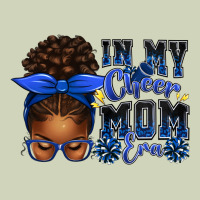In My Cheer Mom Era Afro Messy Bun Heavyweight Hoodie | Teevron