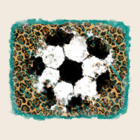 Glitter Soccer Leopard Zipper Hoodie | Teevron