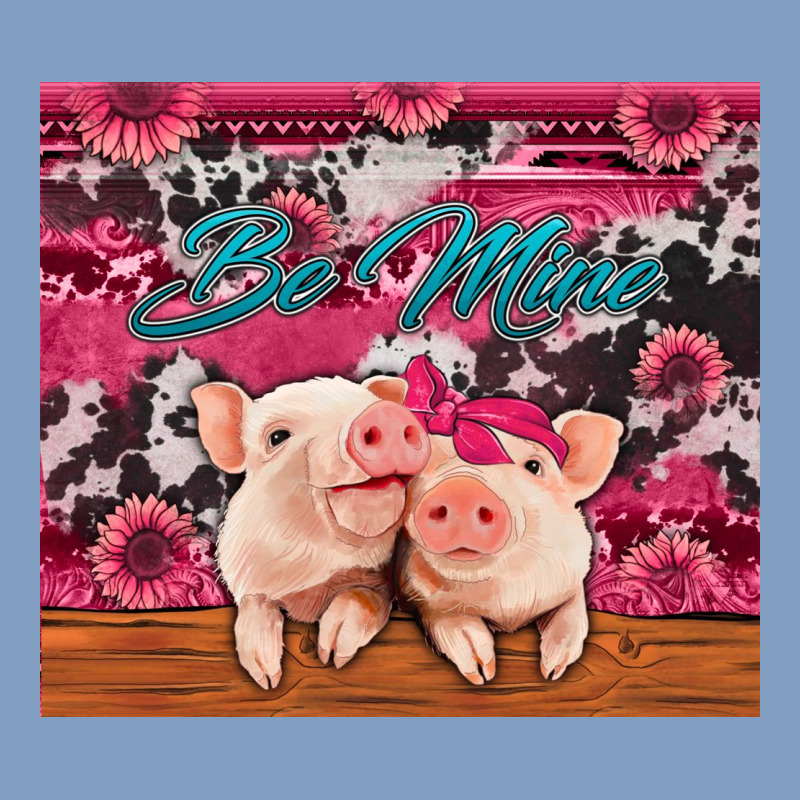 Be Mine Valentine's Day Pigs Urban Hoodie by Jasminsmagicworld | Teevron