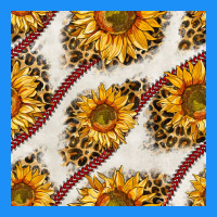 Baseball Sunflowers And Leopard Seamless Pattern Classic Tee | Teevron
