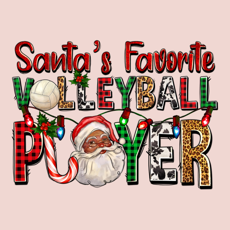 Afro Santa's Favorite Volleyball Player For Christ Premium Sweatshirt by FaDigitalArtStudio | Teevron