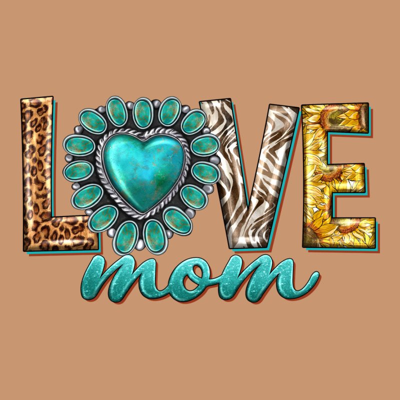 Love Mom Western Heavyweight Hoodie by texasbilliewilder | Teevron