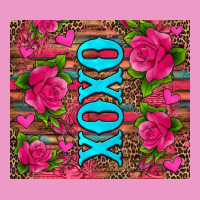Xoxo Valentine's Day Pink Roses And Hearts Urban Hoodie | Teevron