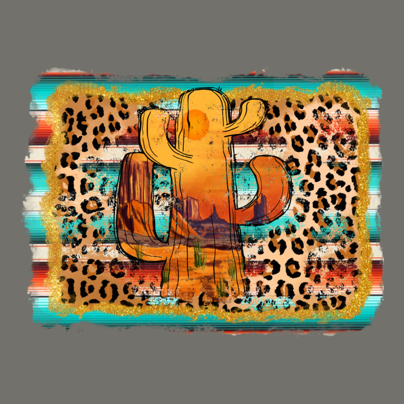 Cactus Western Leopard Premium Hoodie by AdoDesignShop | Teevron
